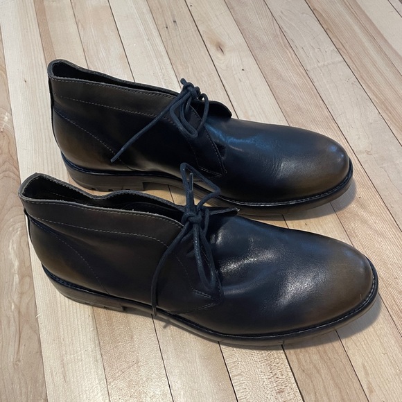 NWB Intensi Leather Ombre Men’s Chukka Boots - Sz 42 - Picture 3 of 16